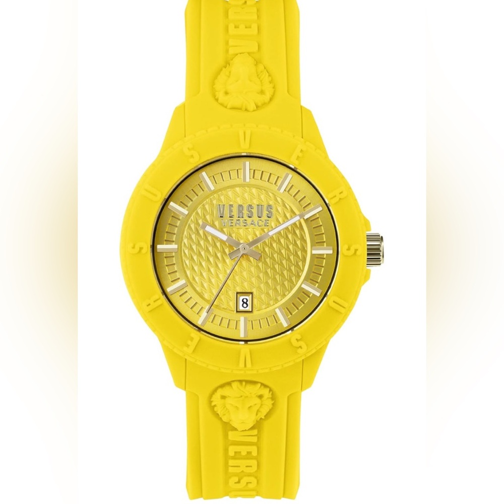 Versus Versace Yellow and Gold Watch